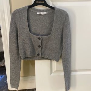 Cara cropped cardigan